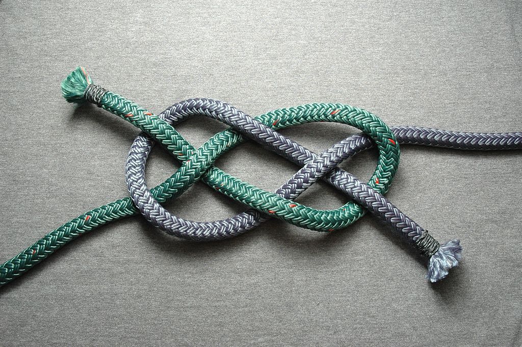 knot ropes tie together