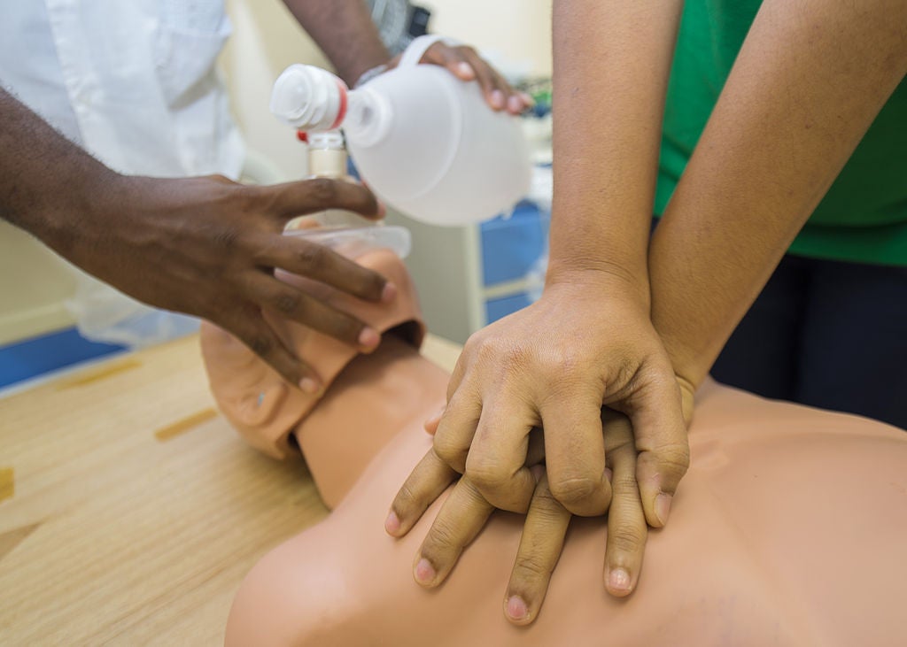 life support CPR dummy