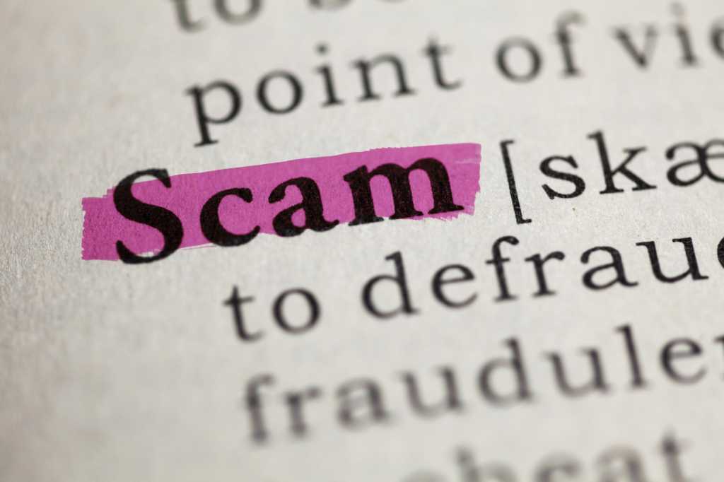 Scam definition