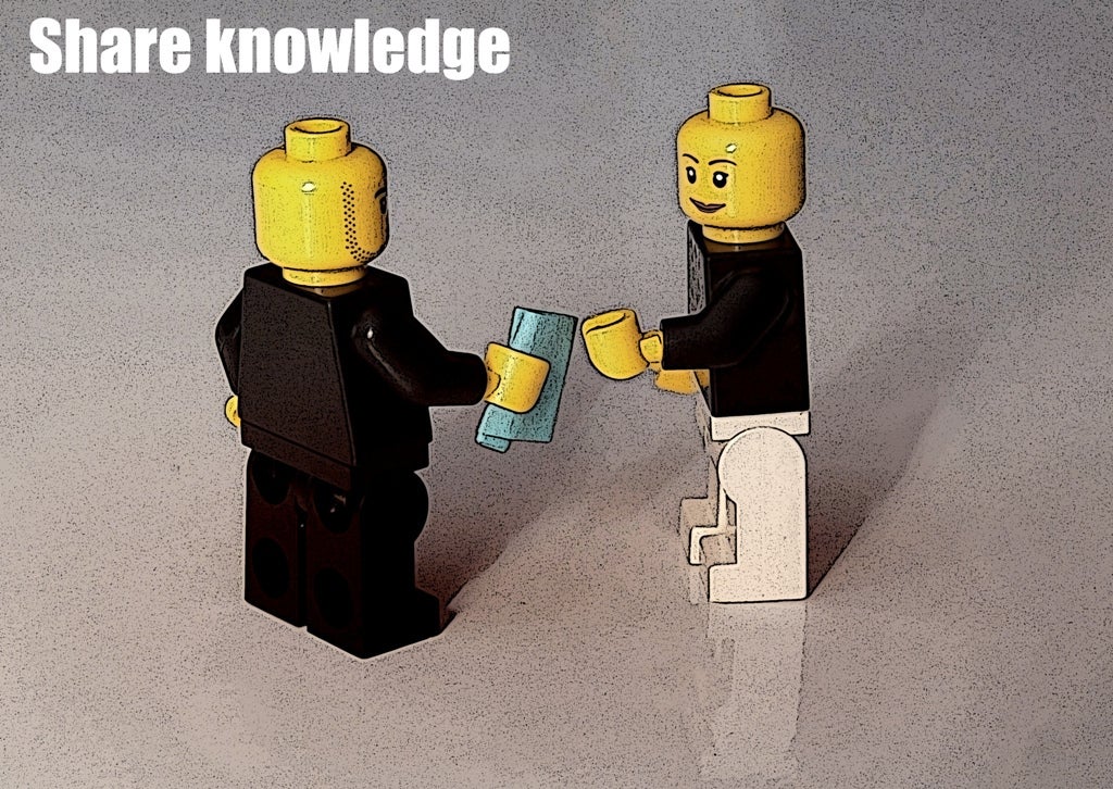 share knowledge lego
