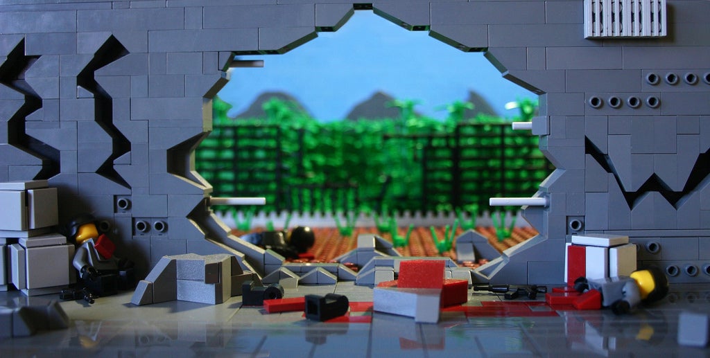 Lego wall breakthrough