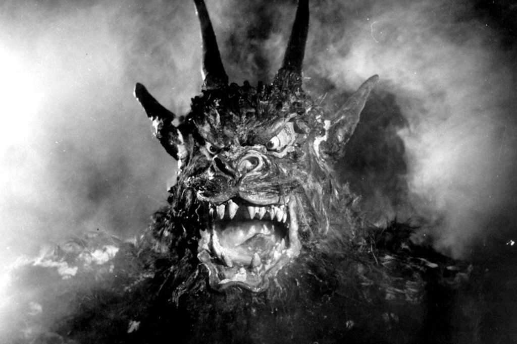 A scene from 'Curse of the Demon'