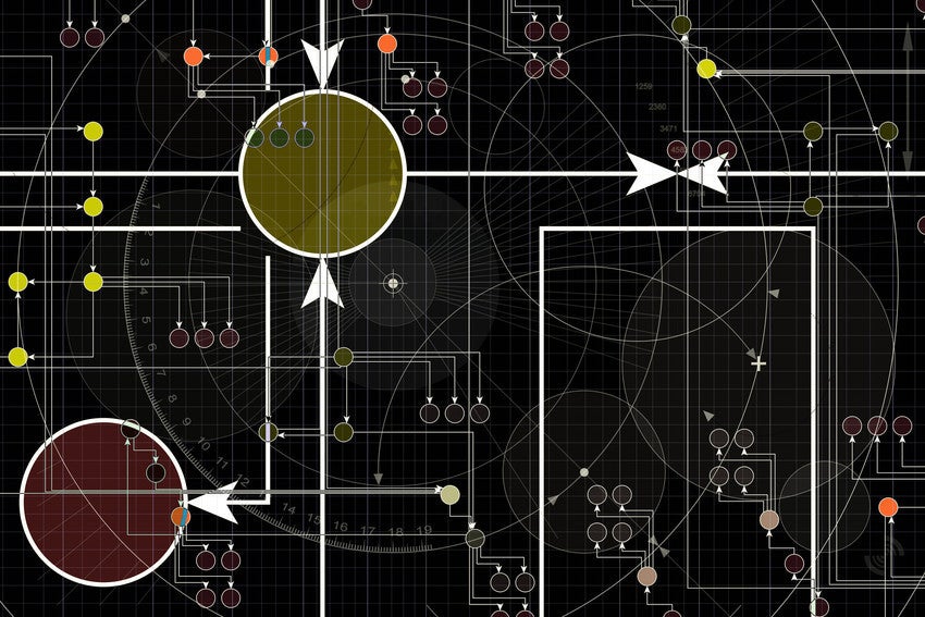 arrow diagram flow chart