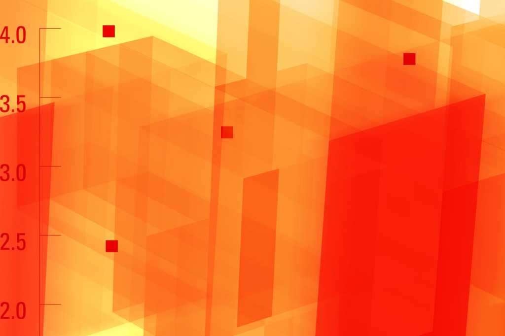 abstract chart graph analytics