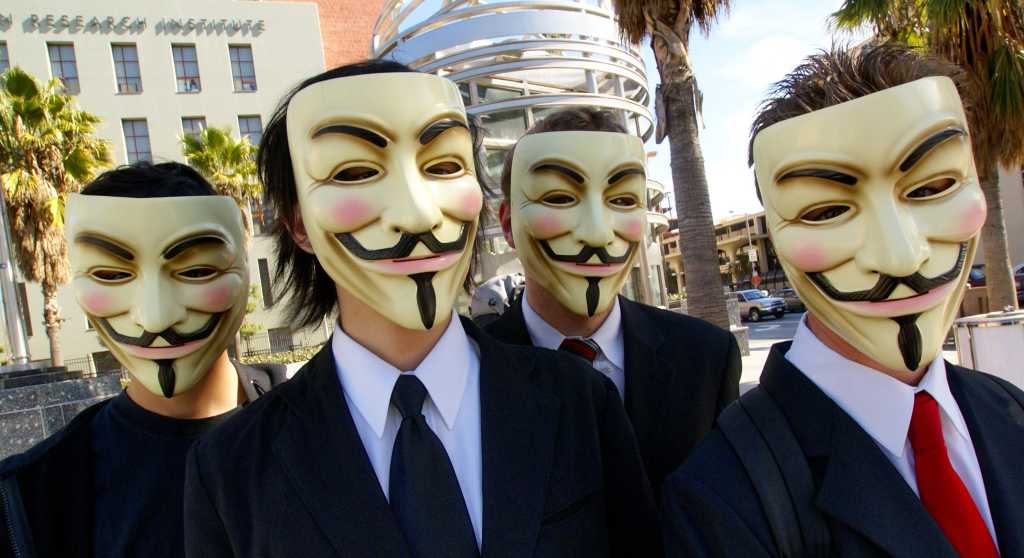 anonymous masks