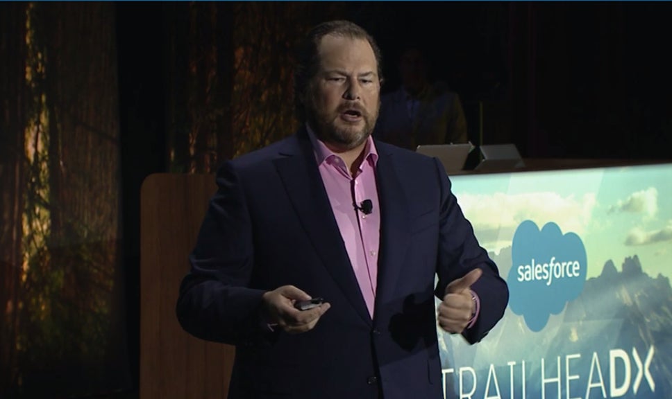 Salesforce Benioff TrailheaDX