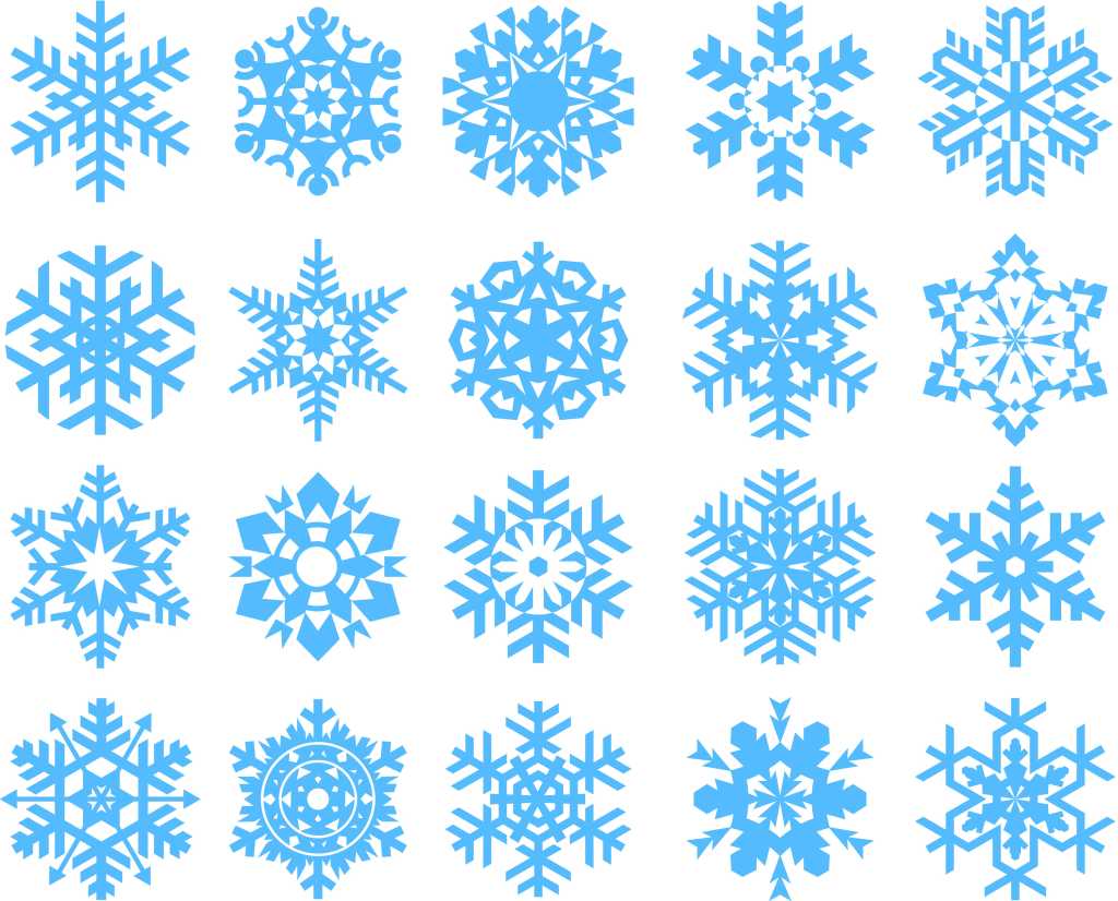 big collection of snowflakes. 95474787