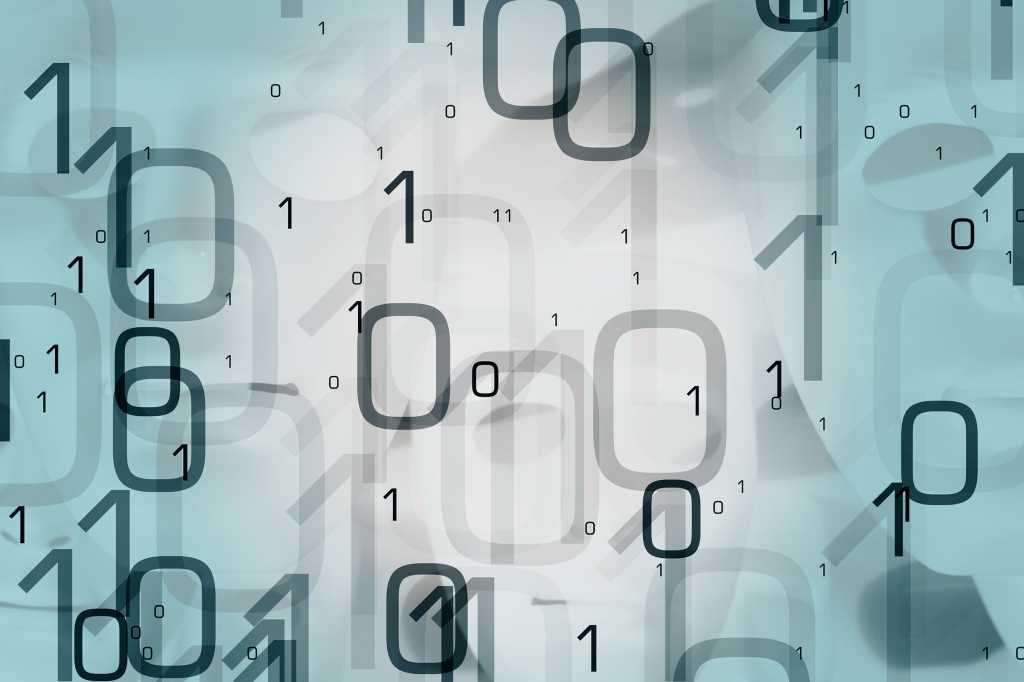 abstract binary code