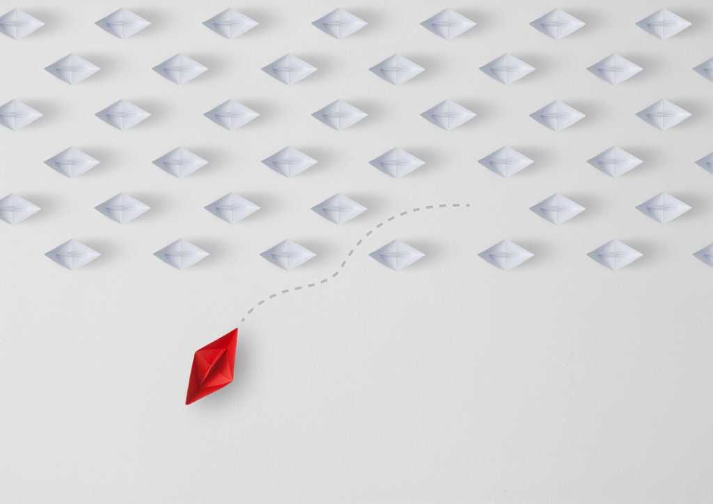 breaking with standards / exceeding limits / individuality / new direction