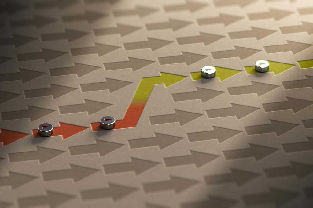 changing lanes / strategic shift / career change / reorientation