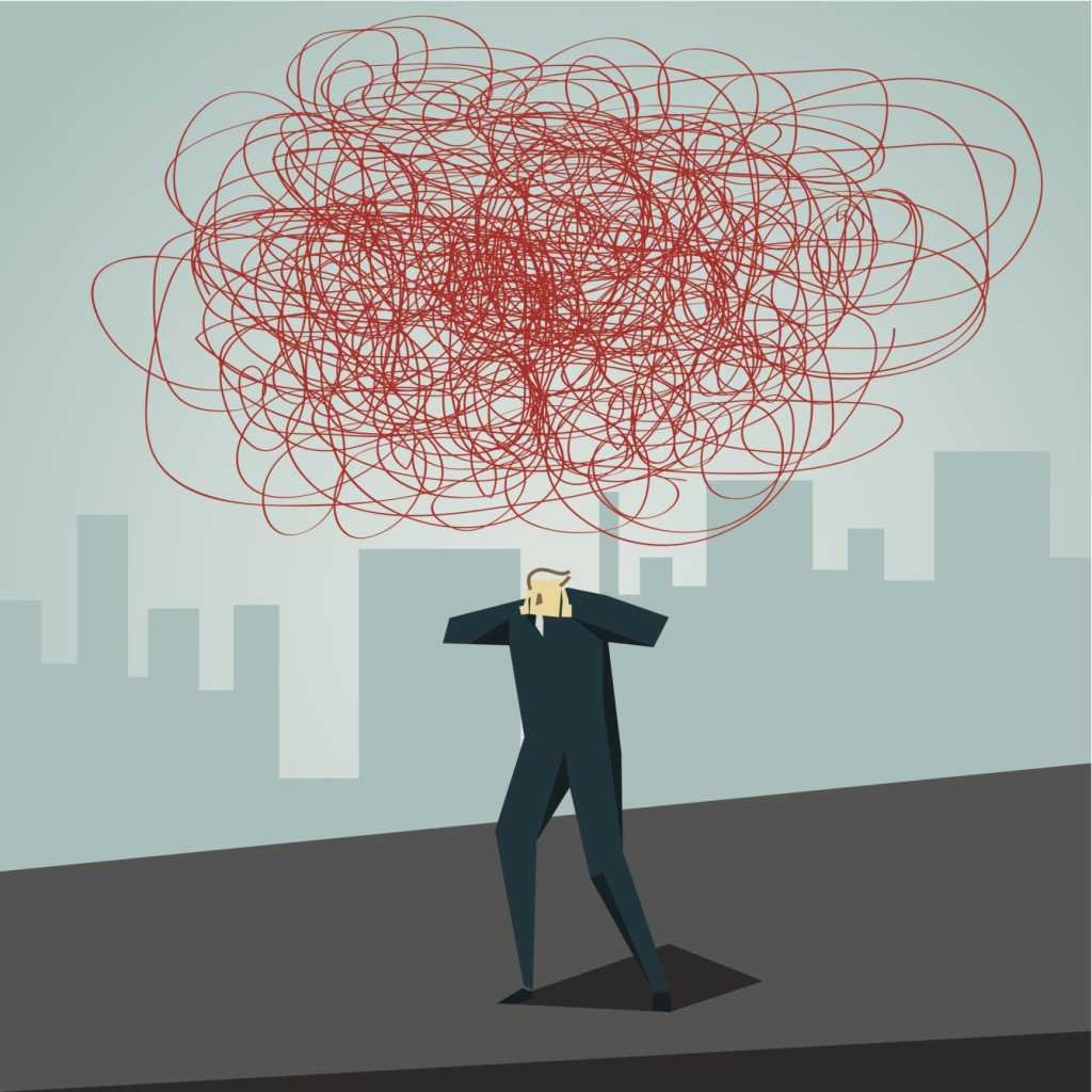 confused stress confusion angst anger