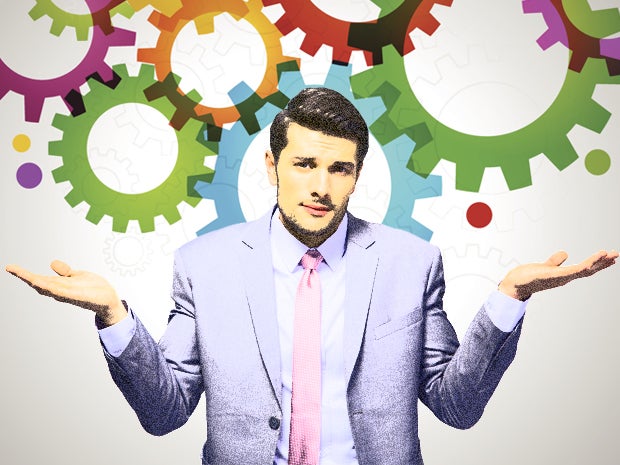 confusion automation confused businessman