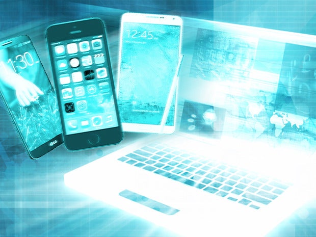 convergence laptop smartphone