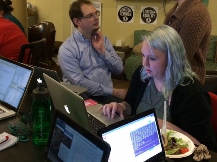 data rescue event nh lauren moore1  100713818