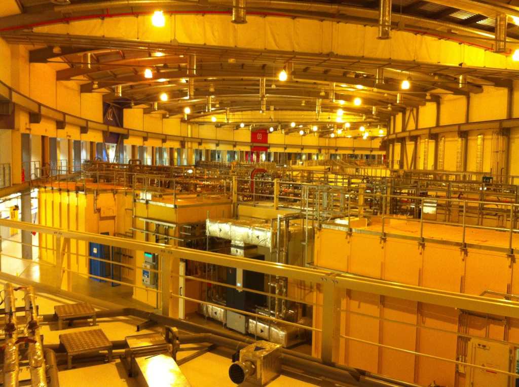diamond light source synchrotron main chamber