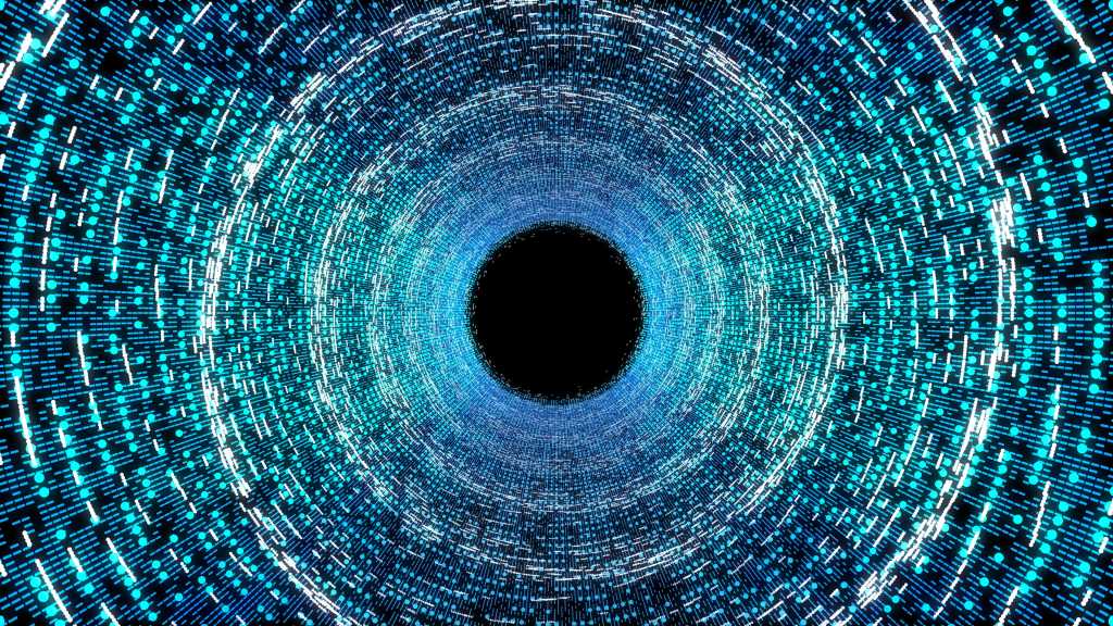 digital tunnel future futuristic