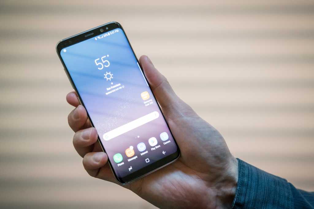 Samsung's Galaxy S8 and S8+ smartphones