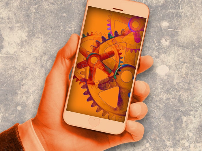 gamification apps intro gears phone