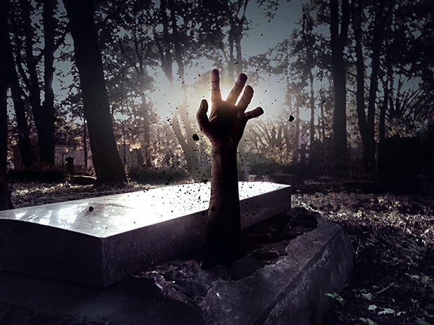 hand grave