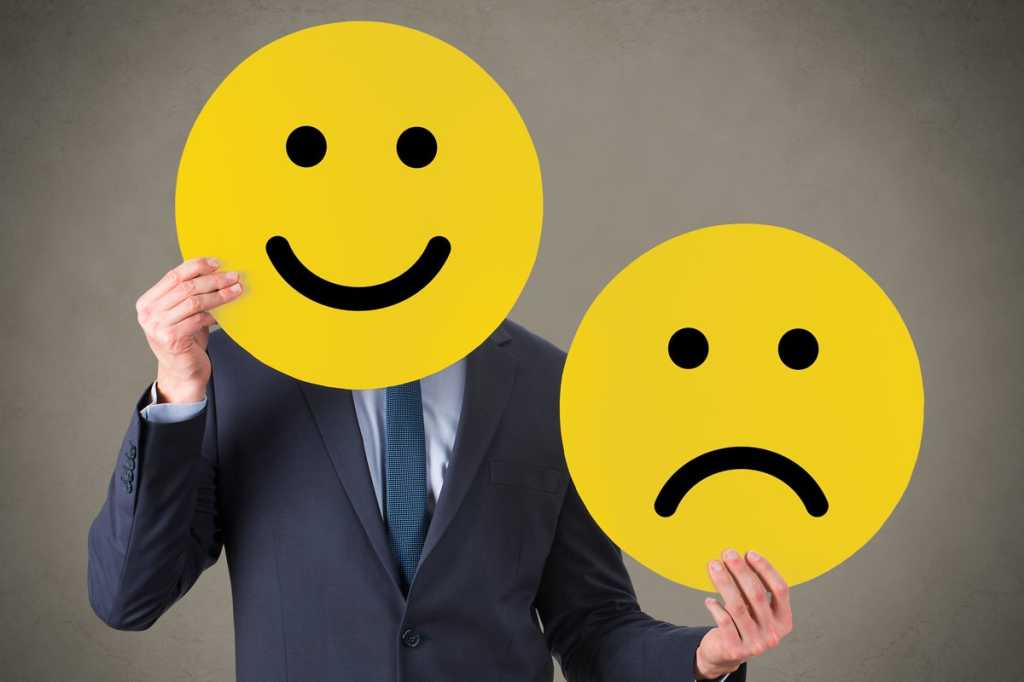 happy face emoticon mood change good vs bad