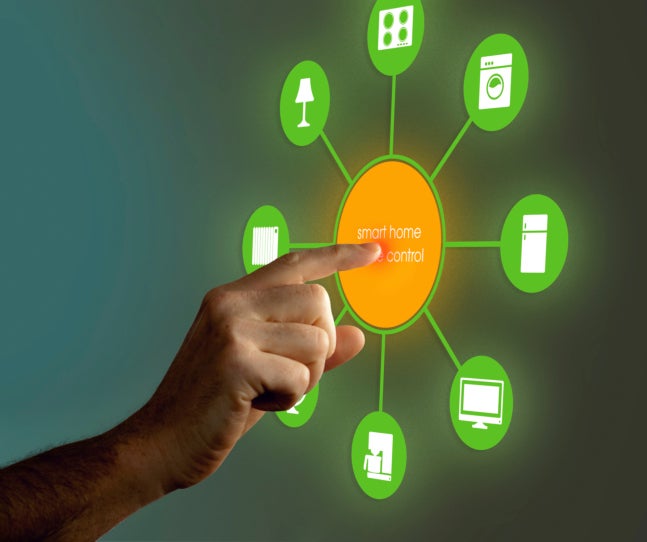 internet of things control touch user