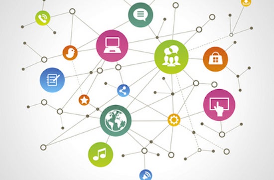 iot - internet of things - network - connections