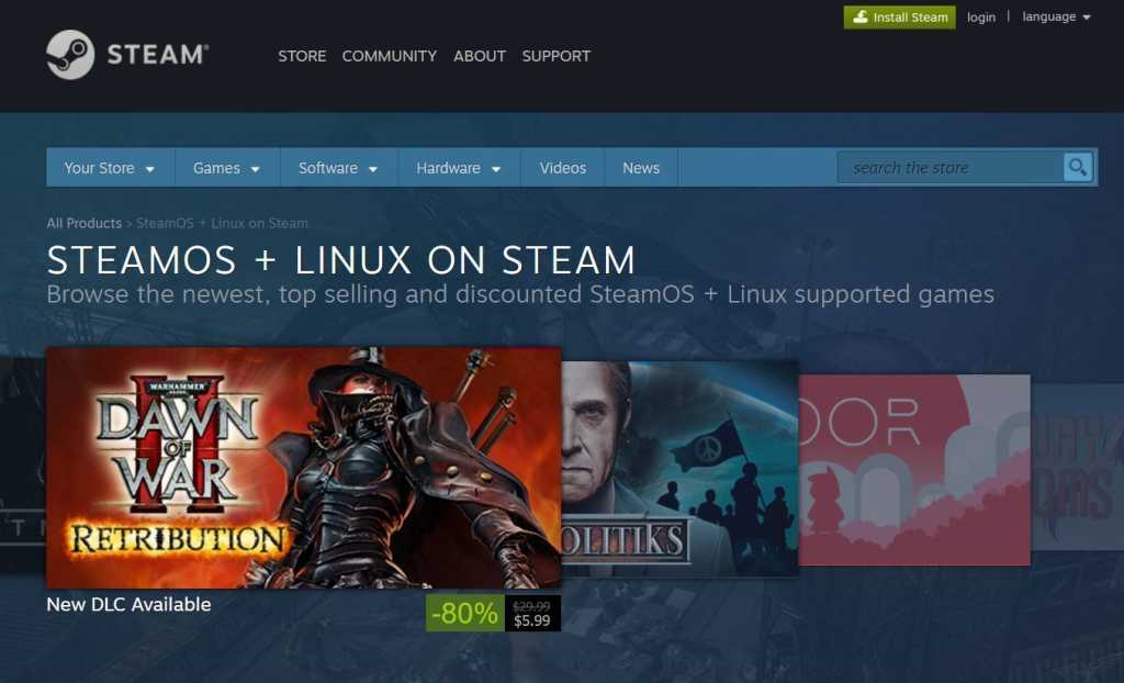 linux games