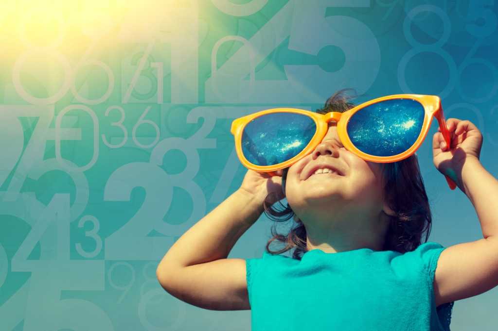 little girl sunglasses bright future predictions big data