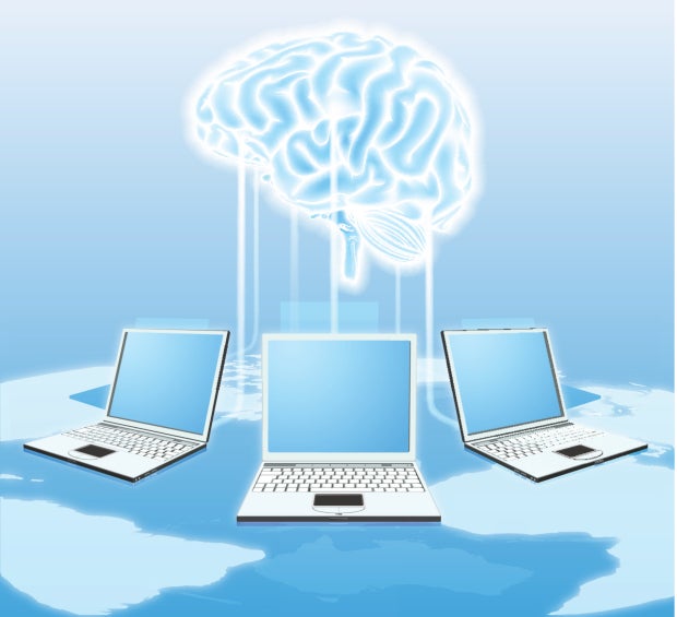 machine learning laptops brain connection