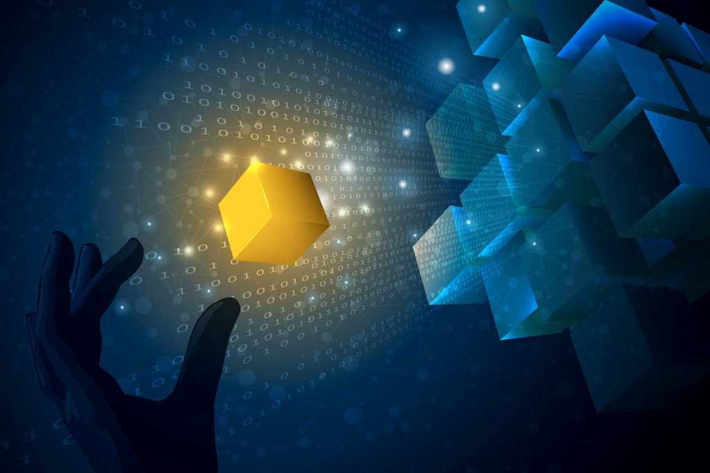 managing binary clusters of cubes / data blocks