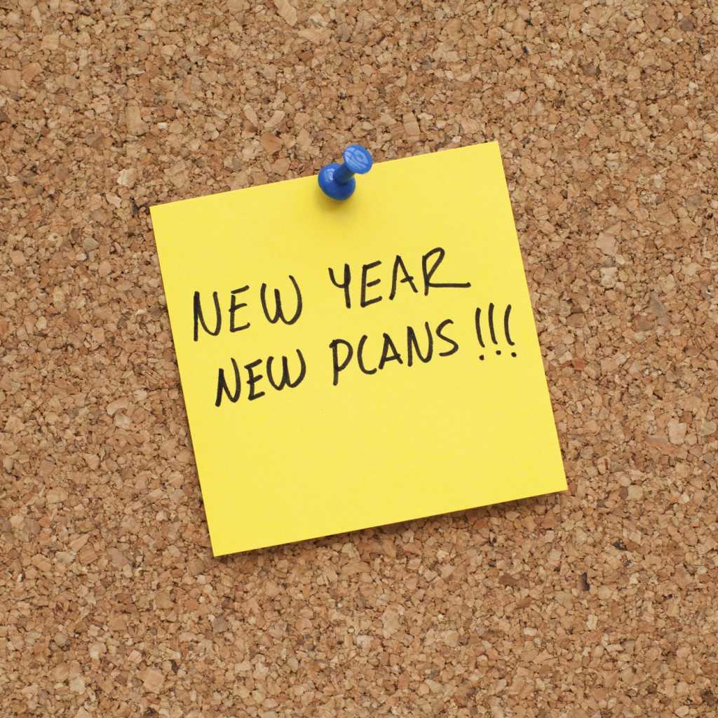 new year post-it resolution