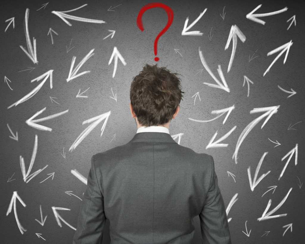 questions decisions future not sure confused