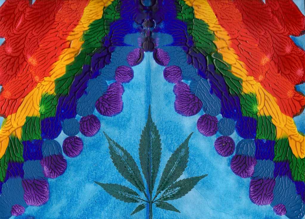 shattered rainbow tie dye