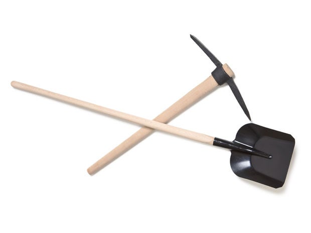 shovel and axe