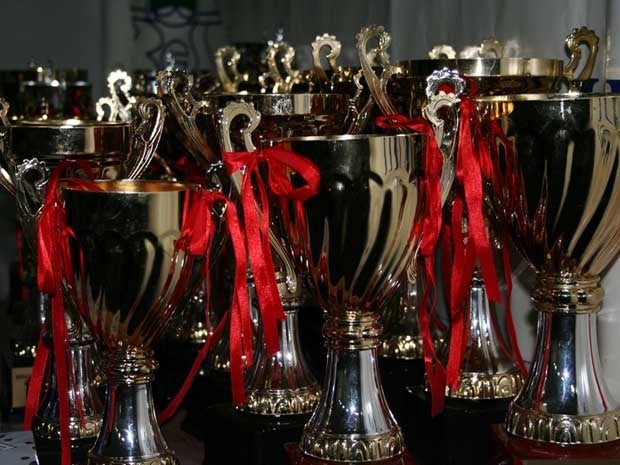 trophies ribbons winners prizes