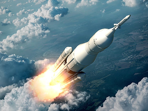 space rocket launch