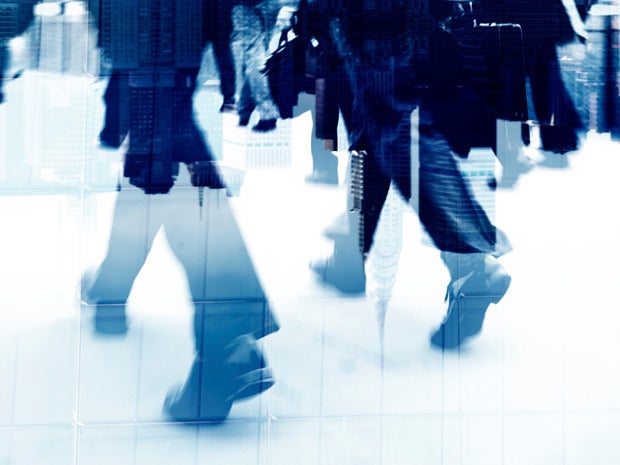 stepping up walking step march