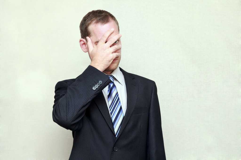 stressed businessman with problems 154142538