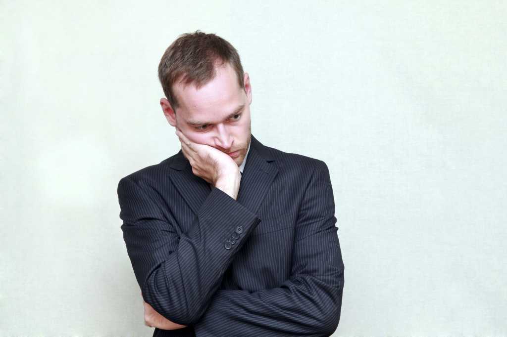 stressed man with problems 157713785