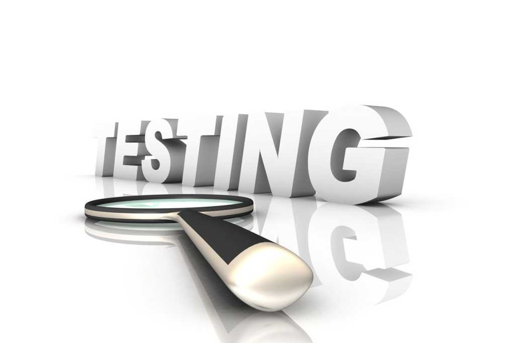 testing magnifying glass