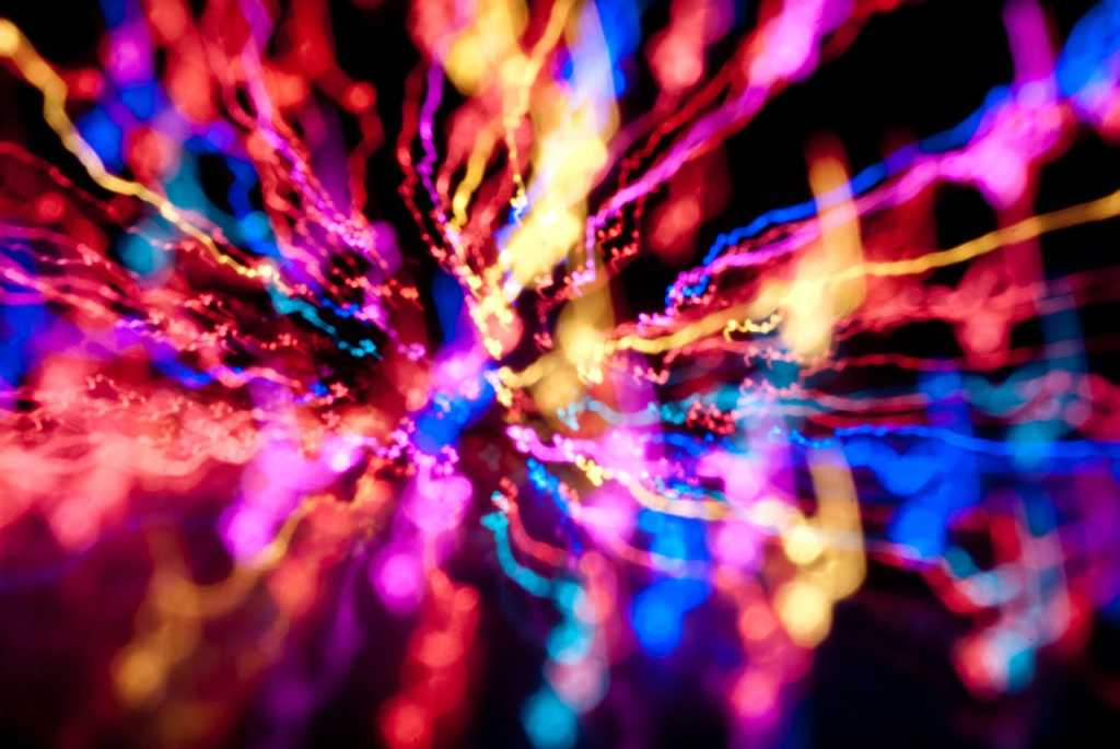 holiday lights neurons network stream