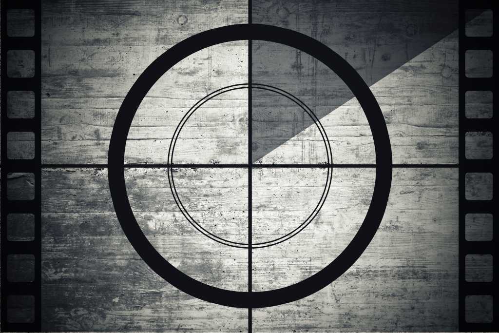 Movie preview test pattern