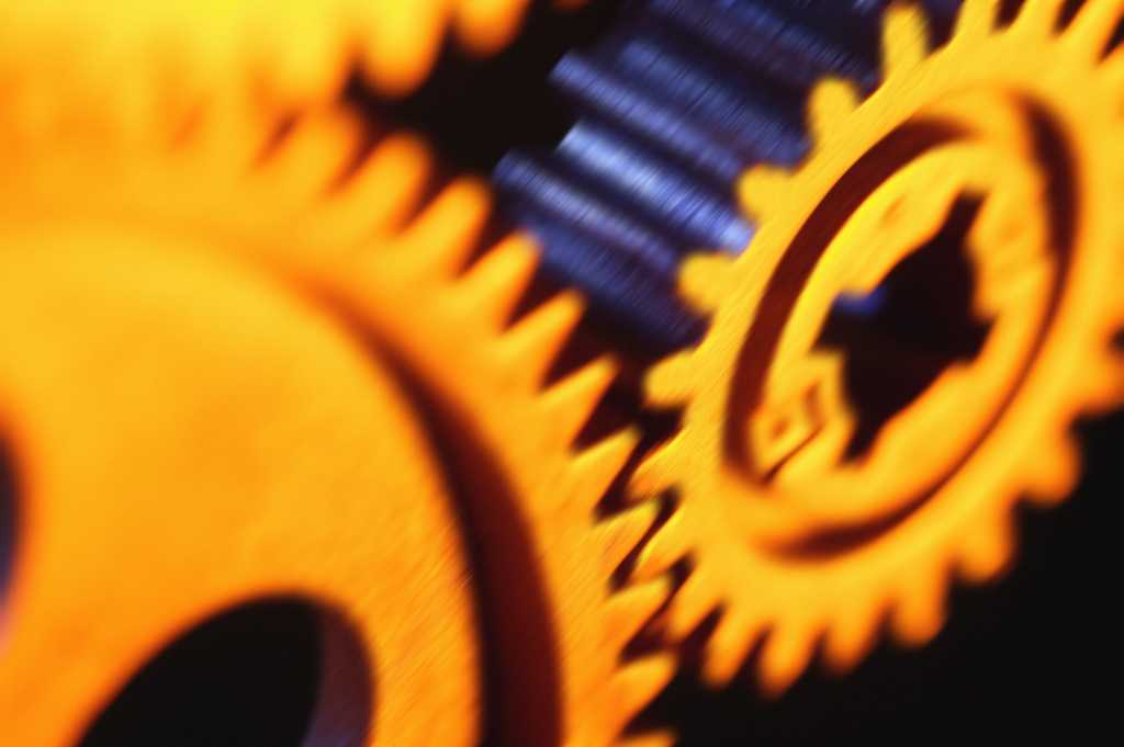 yellow gears