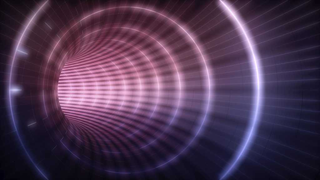 Digital abstract tunnel