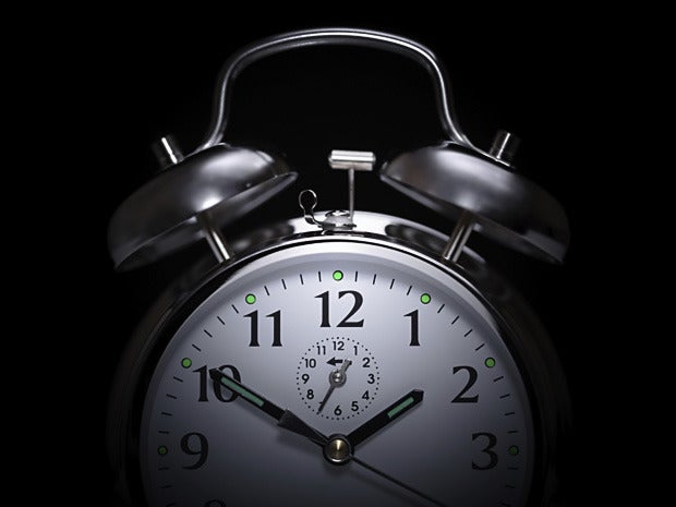 two oclock alarm time hour