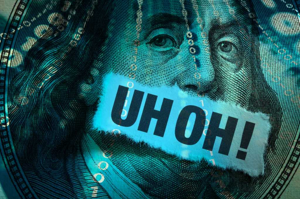 uh oh oops mistake it malfunction blunder ben franklin bby dny59 getty 175531215