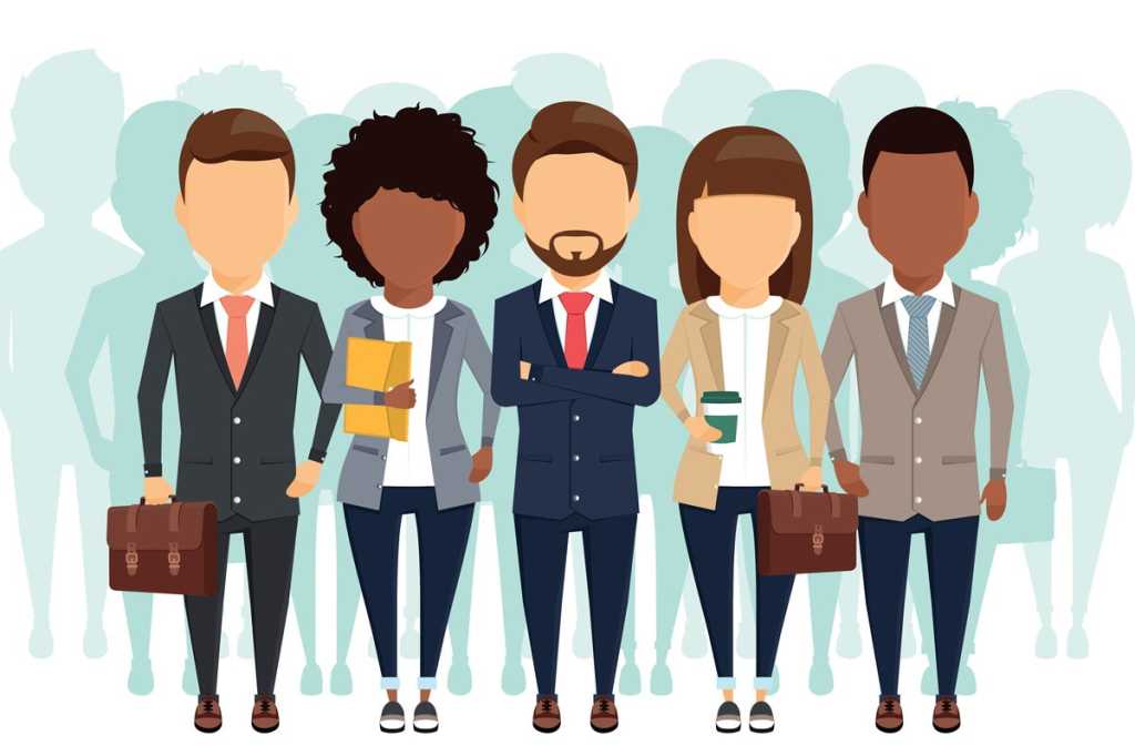 woman leader hipster execs diversity