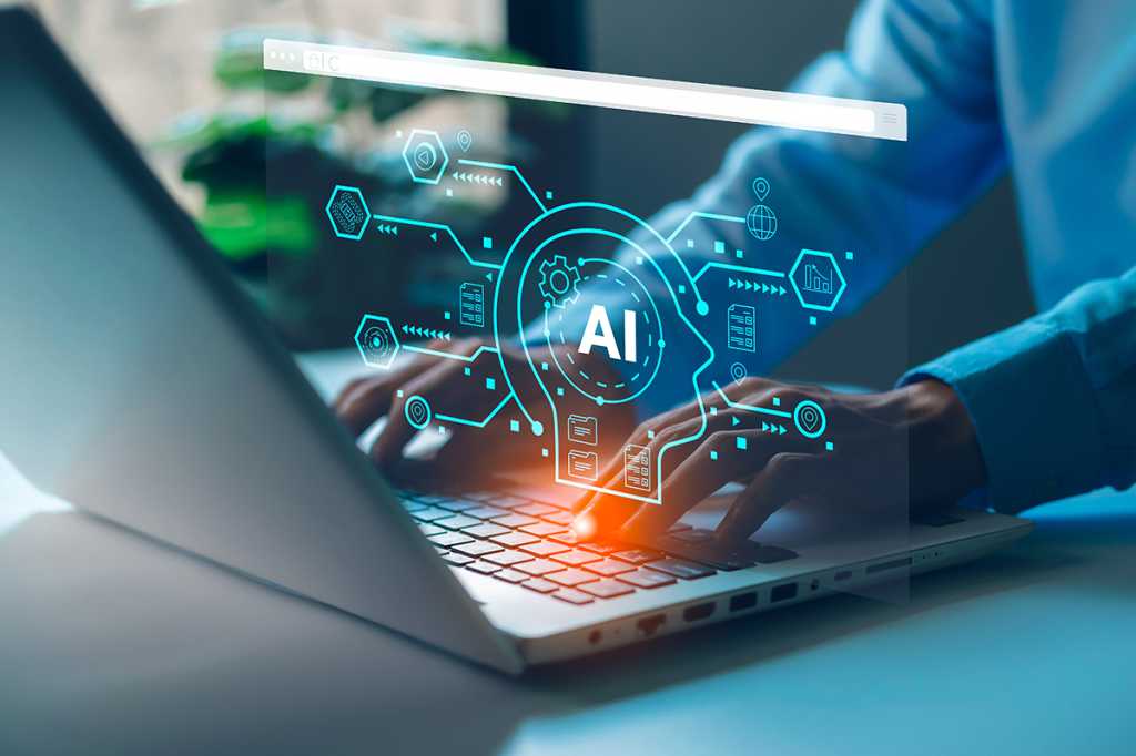 Ai,(artificial,Intelligence),,Chatbot,Growing,Concept.,Businessman,Hand,Use,Smartphone