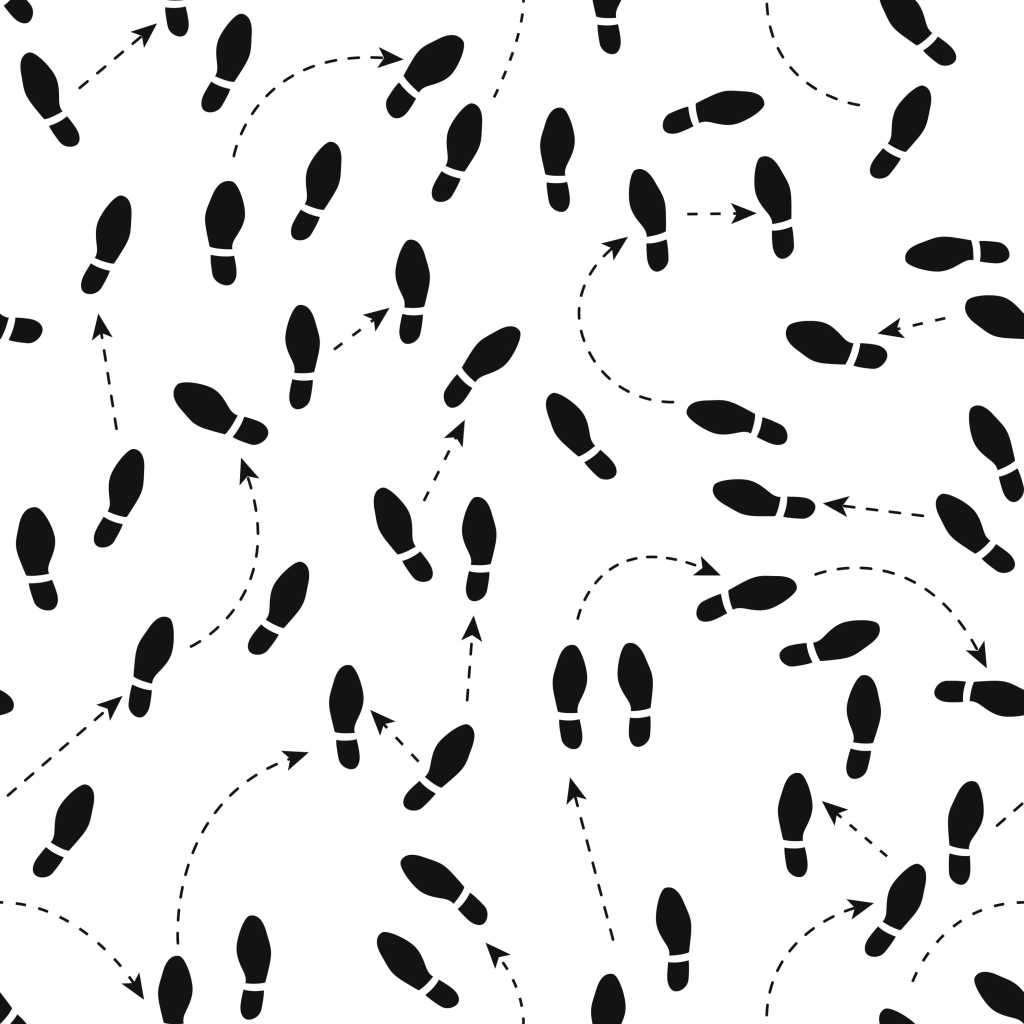 illustrated dance steps