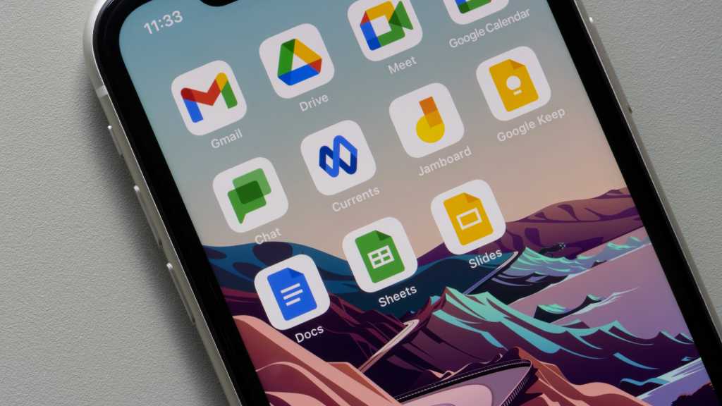 Google apps on iPhone